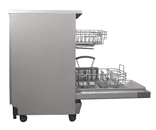 SPT SD-9263SSB 18-inch portable dishwasher in stainless steel