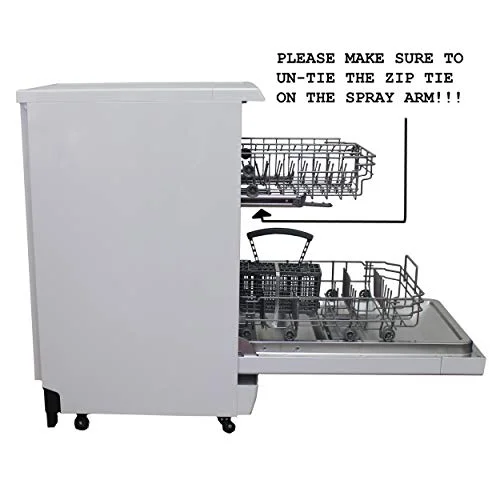 SPT SD-9263WB 18-inch portable dishwasher in white